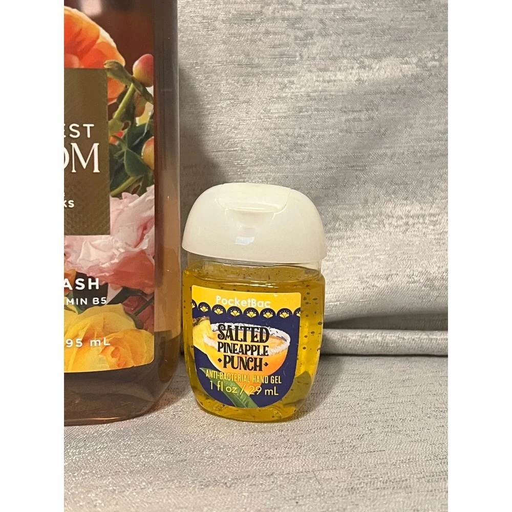 Bath & Body Works Brightest Bloom Body Wash & Salted Pineapple Punch PocketBac